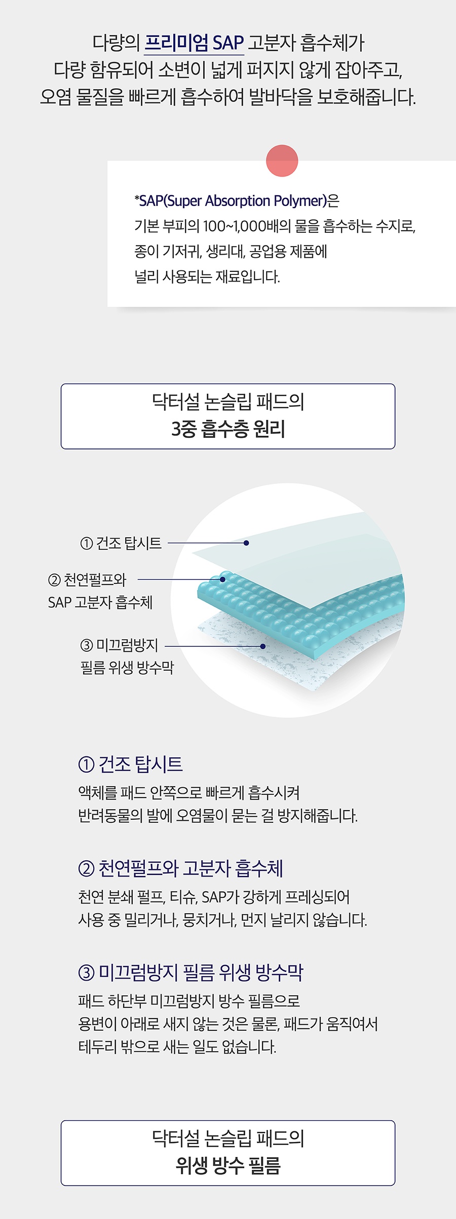 닥터설 논슬립 패드 (표준형 50매/대형 20매)-상품이미지-14